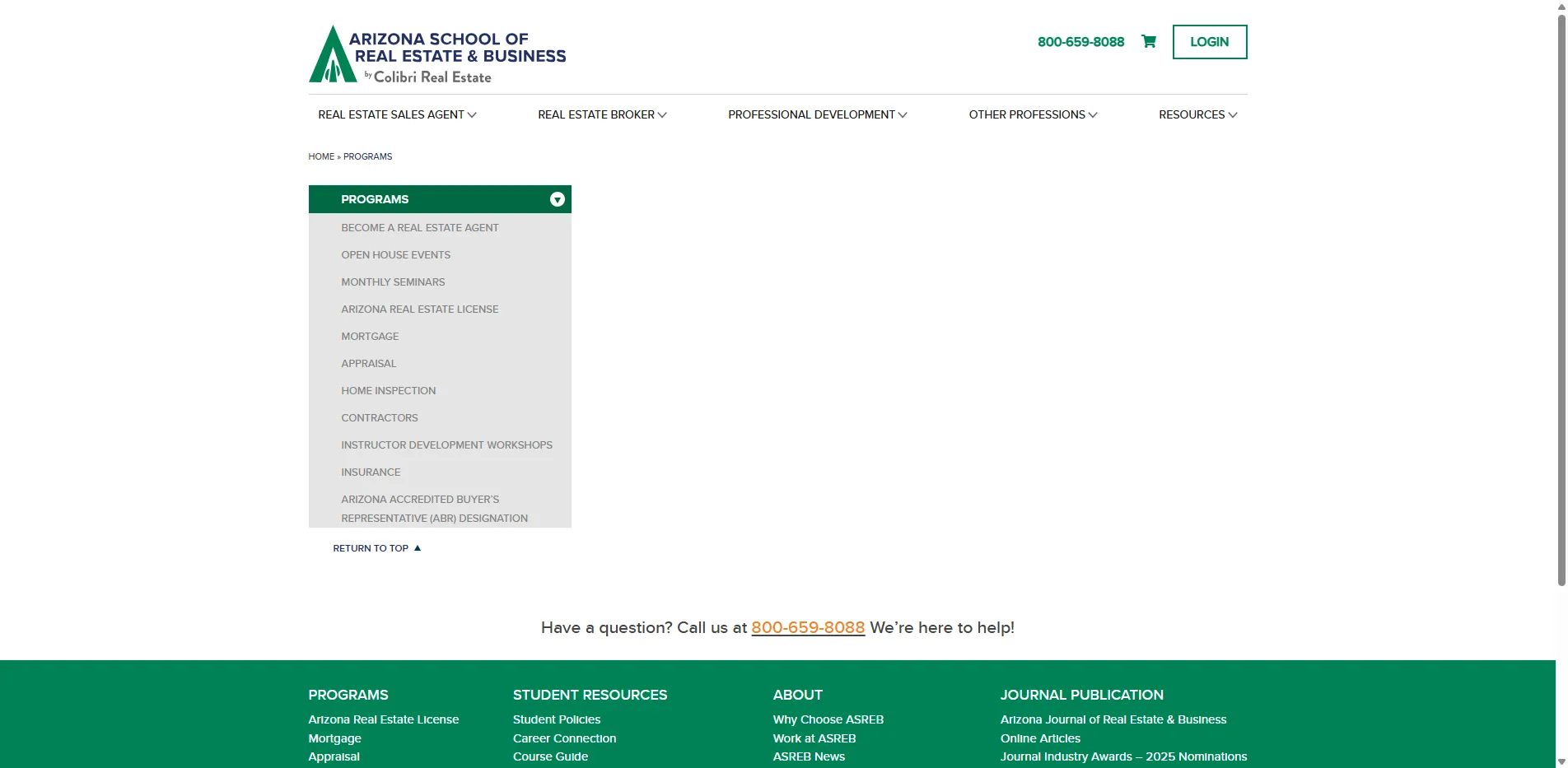 Arizona School Of Real Estate & Business