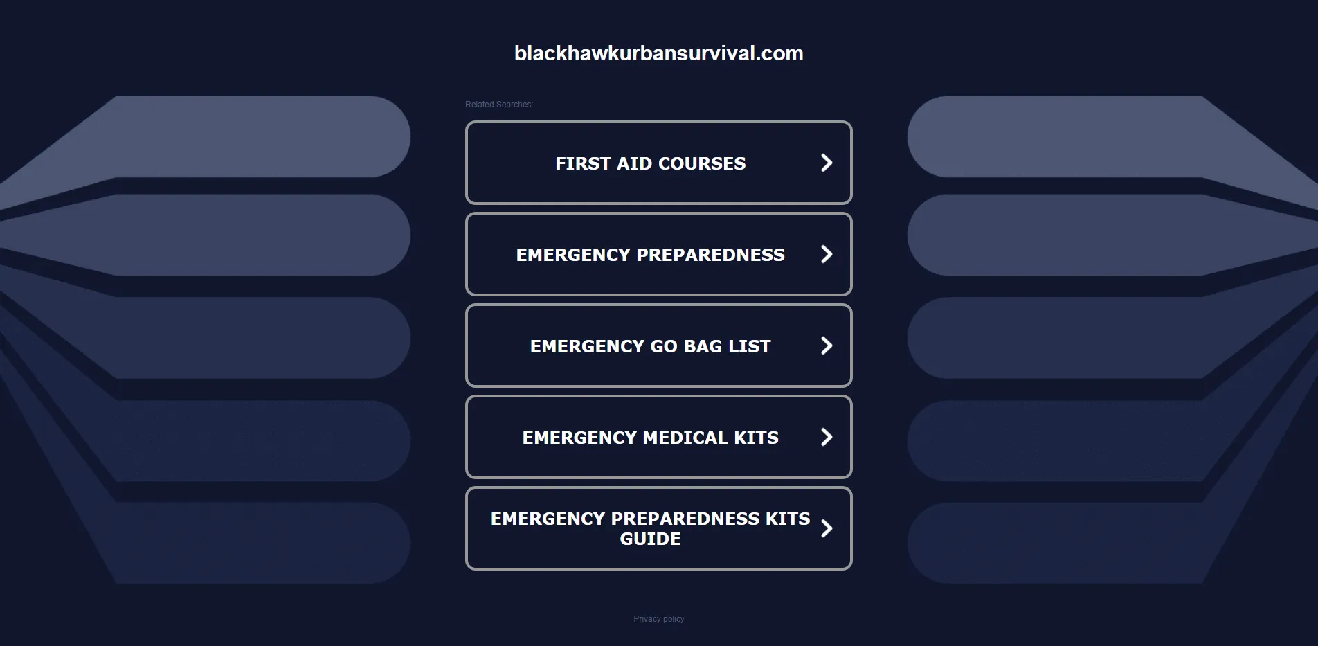 Black Hawk Urban Survival