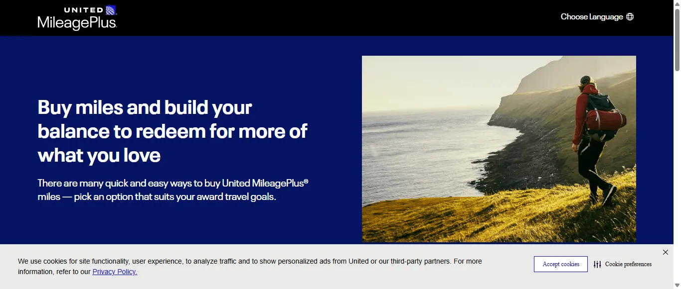 Buymiles.Mileageplus.com