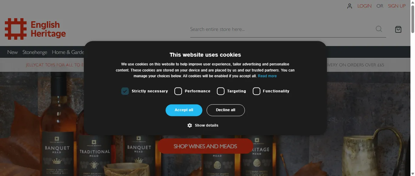 English Heritage Gifts