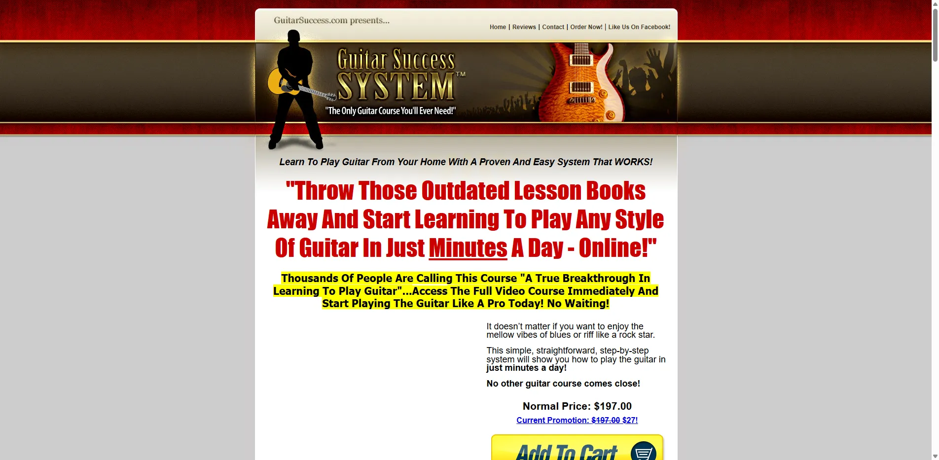 Guitar Success System