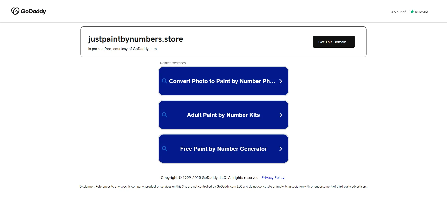 Just Paint By Numbers Store