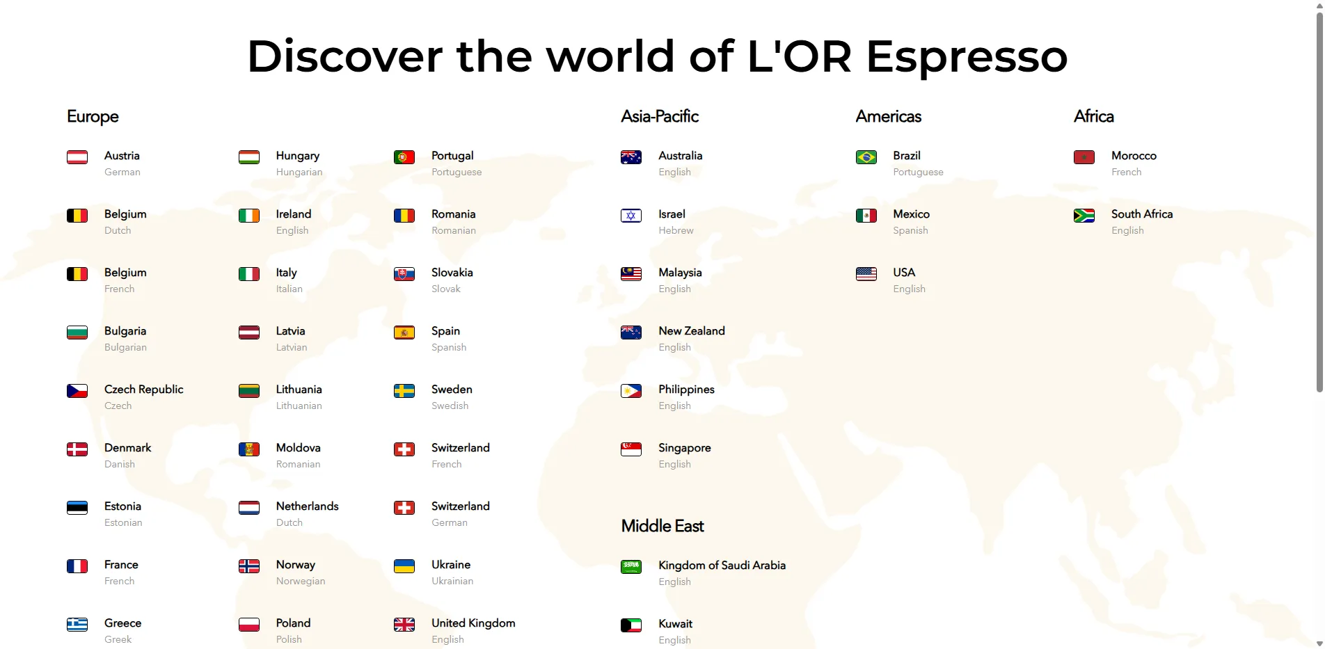 L'or Espresso