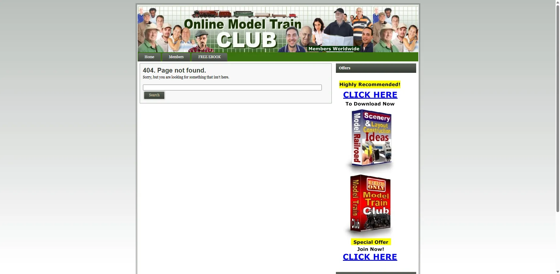 Online Model Train Club