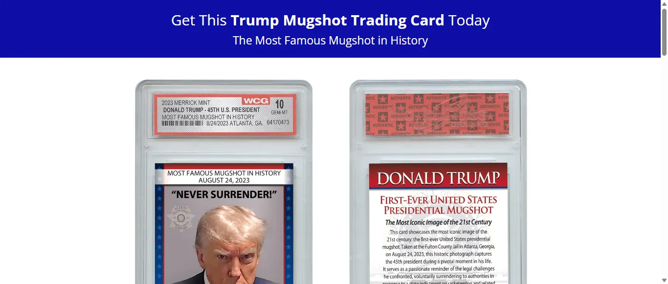 Trump Mugshot Trump Mugshot