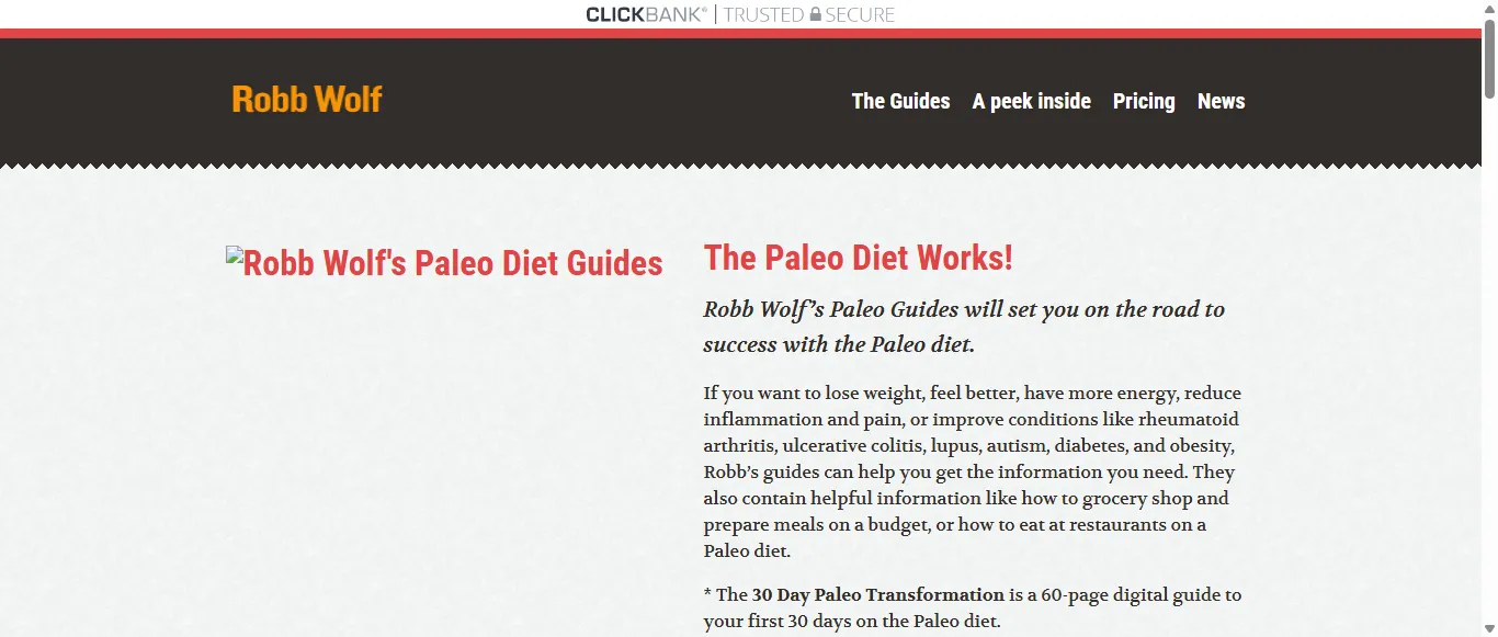 Robb Wolf's Paleo Guides