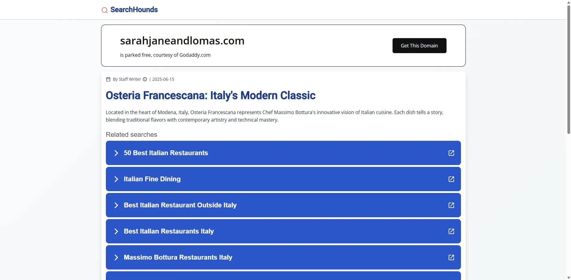 Sarah Jane And Lomas