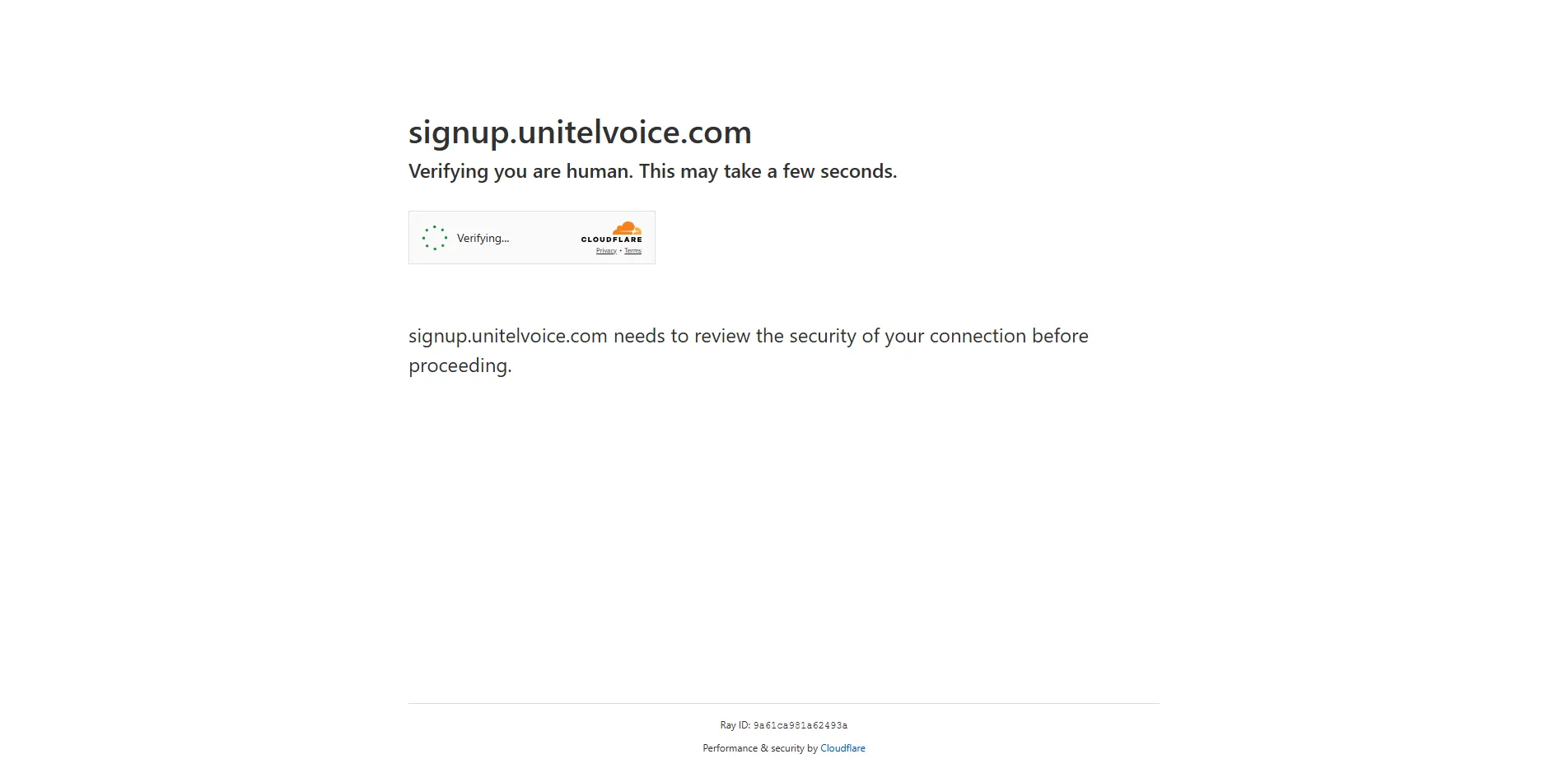 Unitel Voice Sign Up