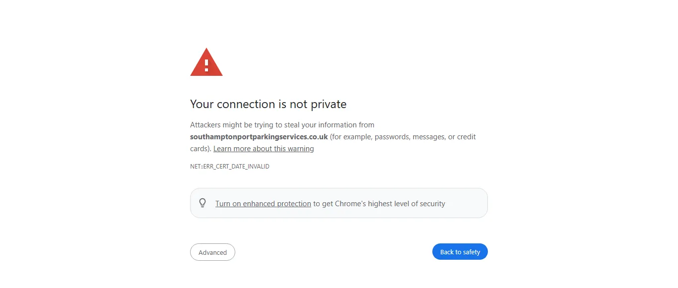 Southampton Port Parking Services