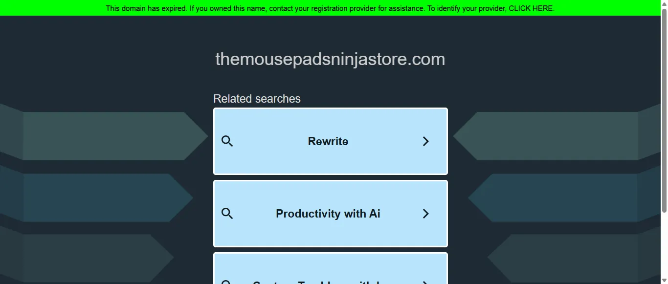 The Mouse Pads Ninja