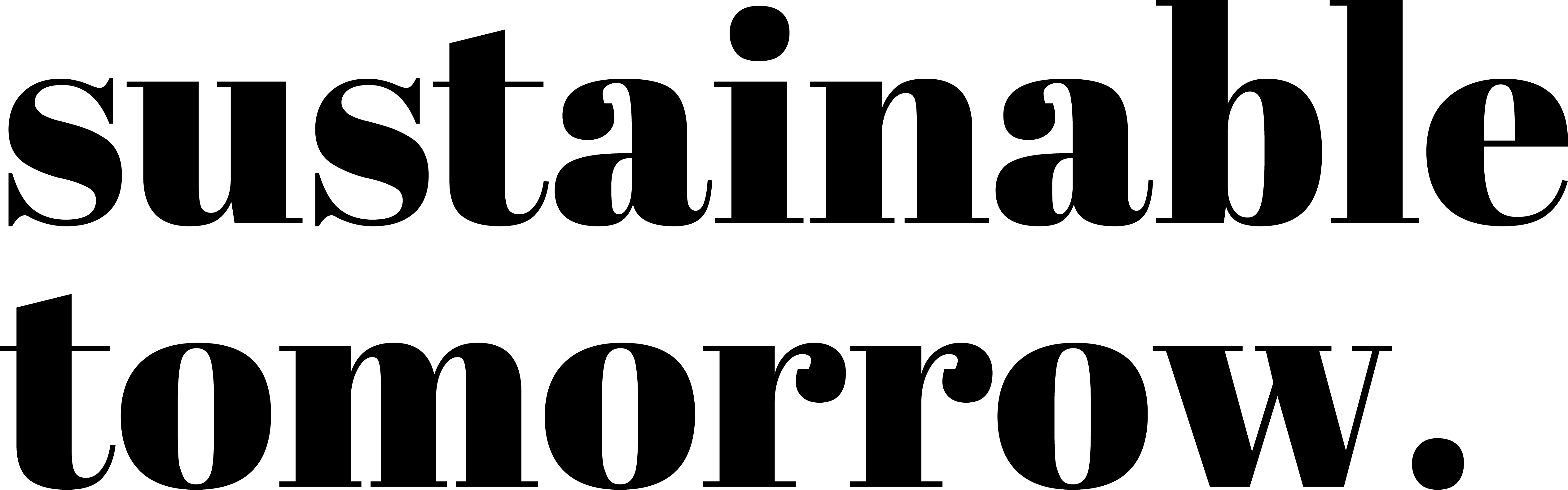 Sustainable Tomorrow