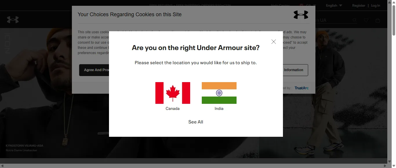 Under Armour Canada