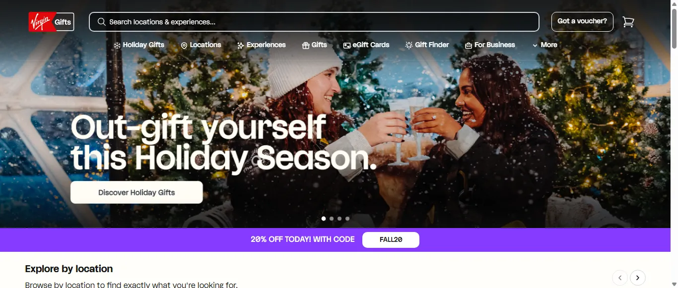 Virgin Experience Gifts